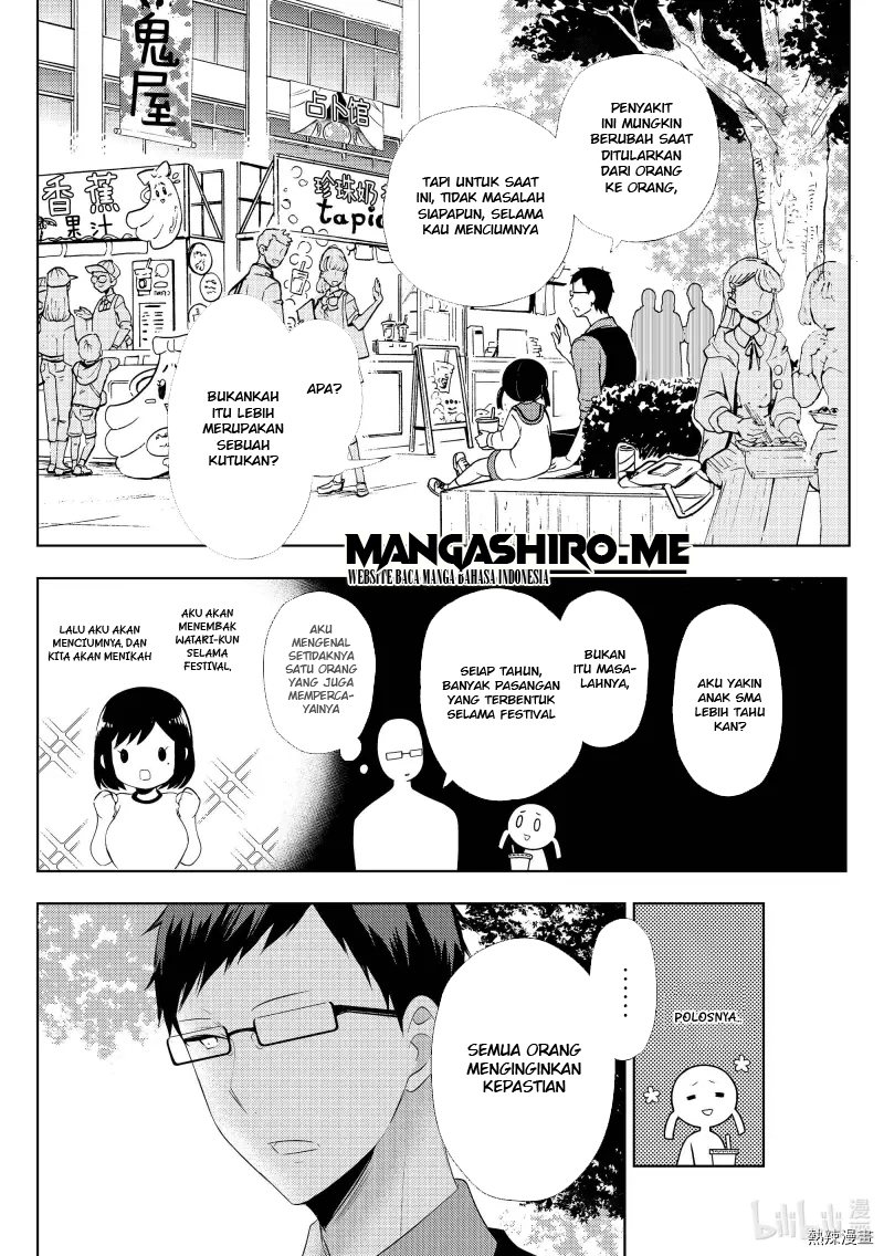 Watari-kun no xx ga Houkai Sunzen Chapter 57 - halaman 19