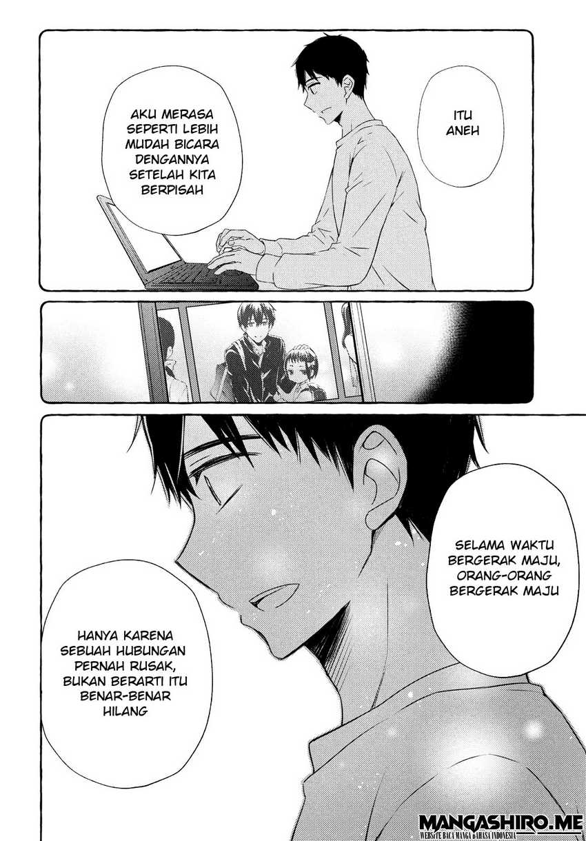 Watari-kun no xx ga Houkai Sunzen Chapter 63 - halaman 24