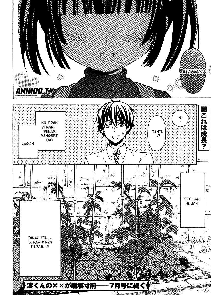 Watari-kun no xx ga Houkai Sunzen Chapter 8 - halaman 29
