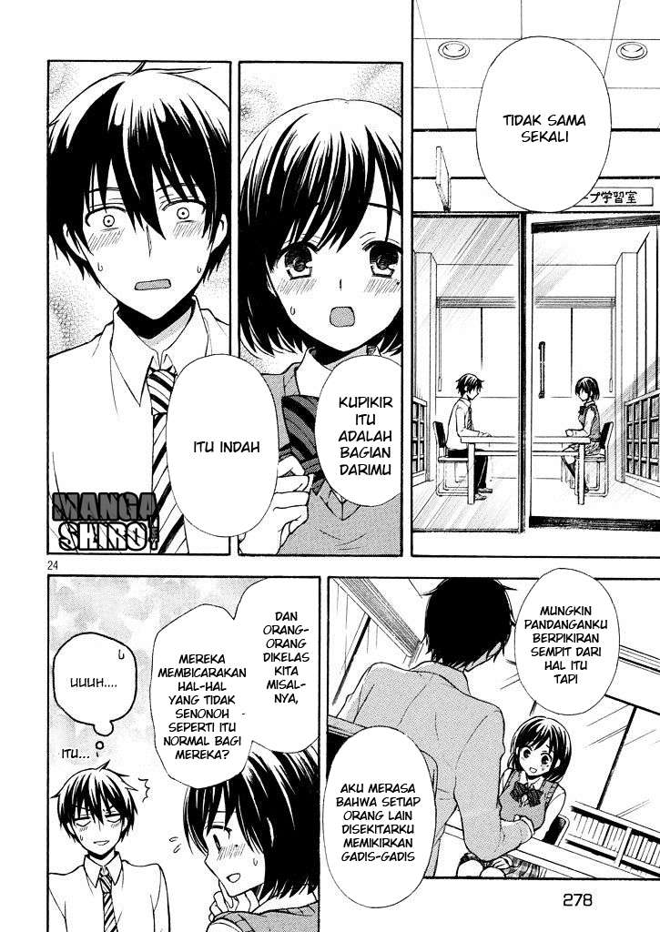 Watari-kun no xx ga Houkai Sunzen Chapter 9.5 - halaman 23