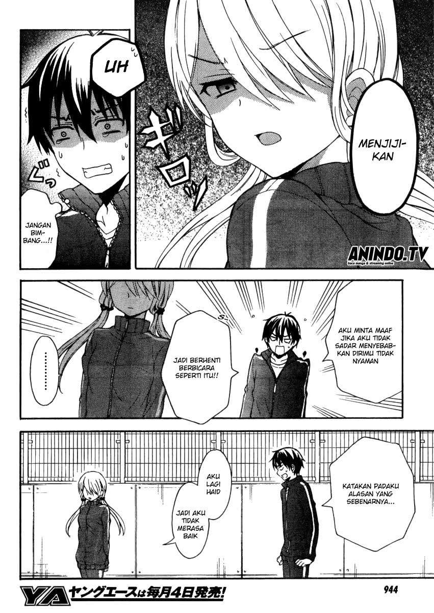 Watari-kun no xx ga Houkai Sunzen Chapter 9 - halaman 11