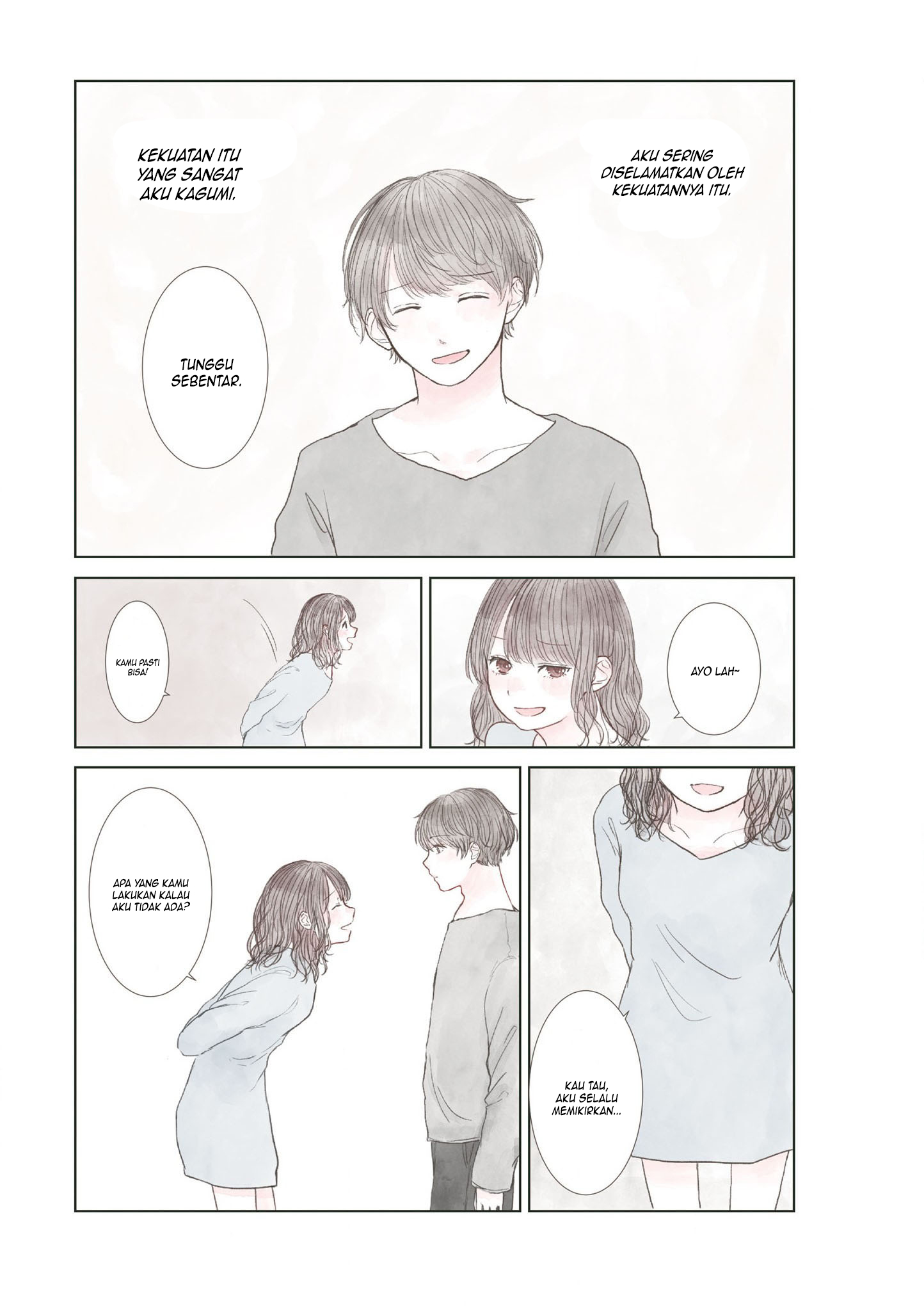 "Watashi ga Inakutemo Shiawase ni Natte Kudasai" Nante, Fuzakenna. Chapter 0 - halaman 3