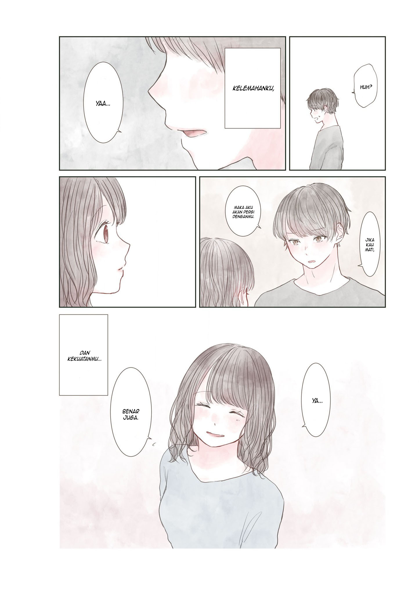 "Watashi ga Inakutemo Shiawase ni Natte Kudasai" Nante, Fuzakenna. Chapter 0 - halaman 4
