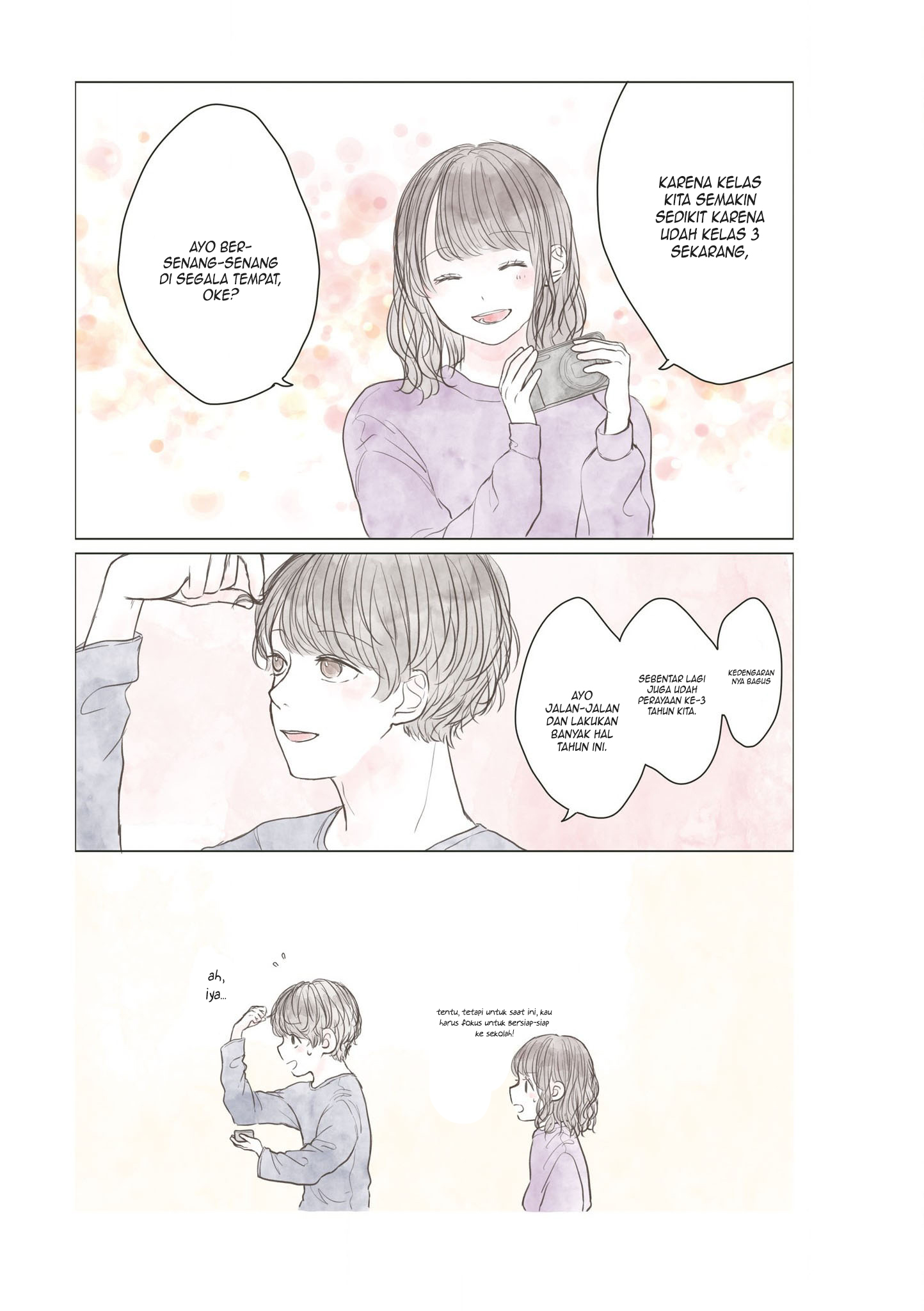 "Watashi ga Inakutemo Shiawase ni Natte Kudasai" Nante, Fuzakenna. Chapter 1 - halaman 10