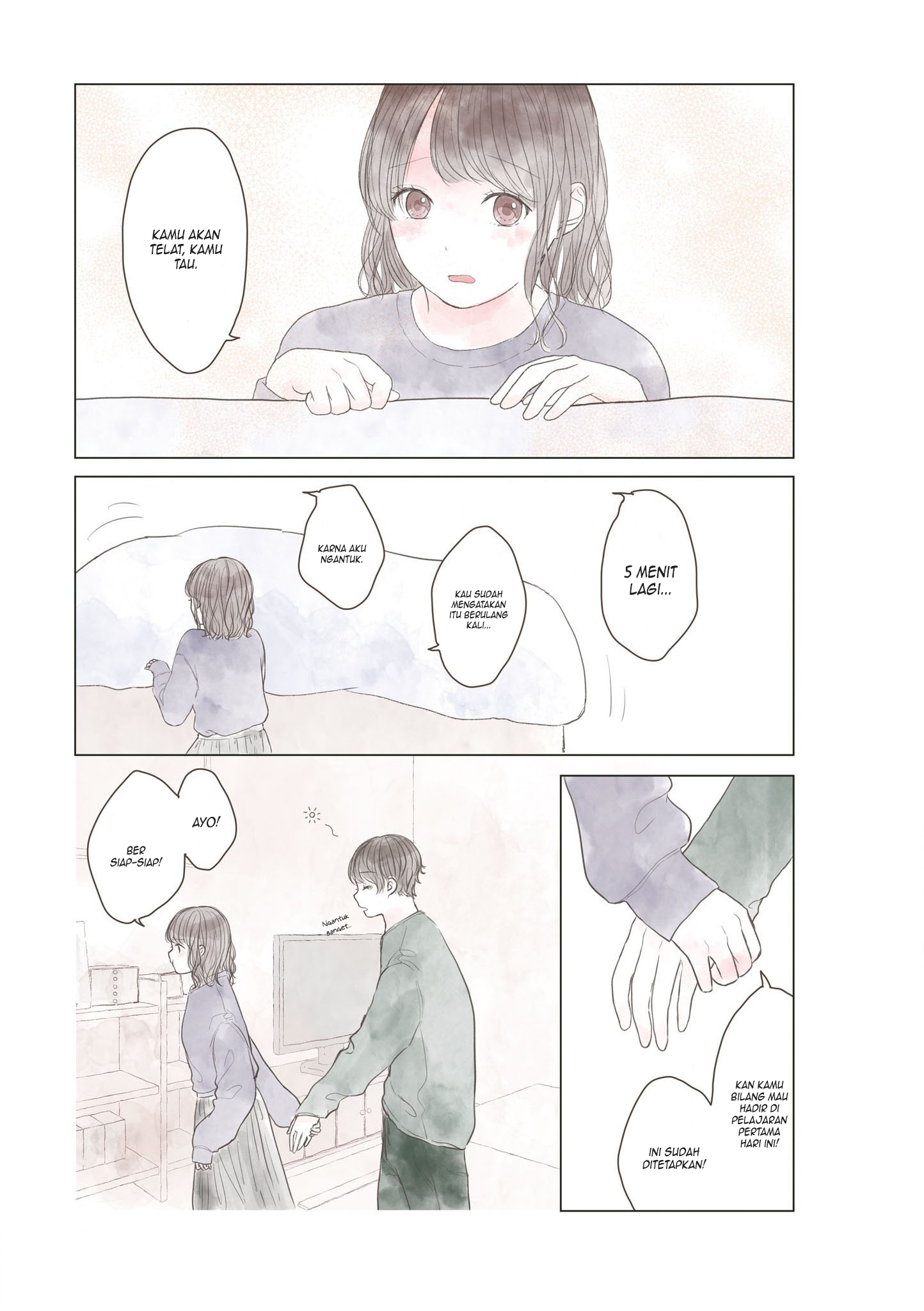 "Watashi ga Inakutemo Shiawase ni Natte Kudasai" Nante, Fuzakenna. Chapter 1 - halaman 6