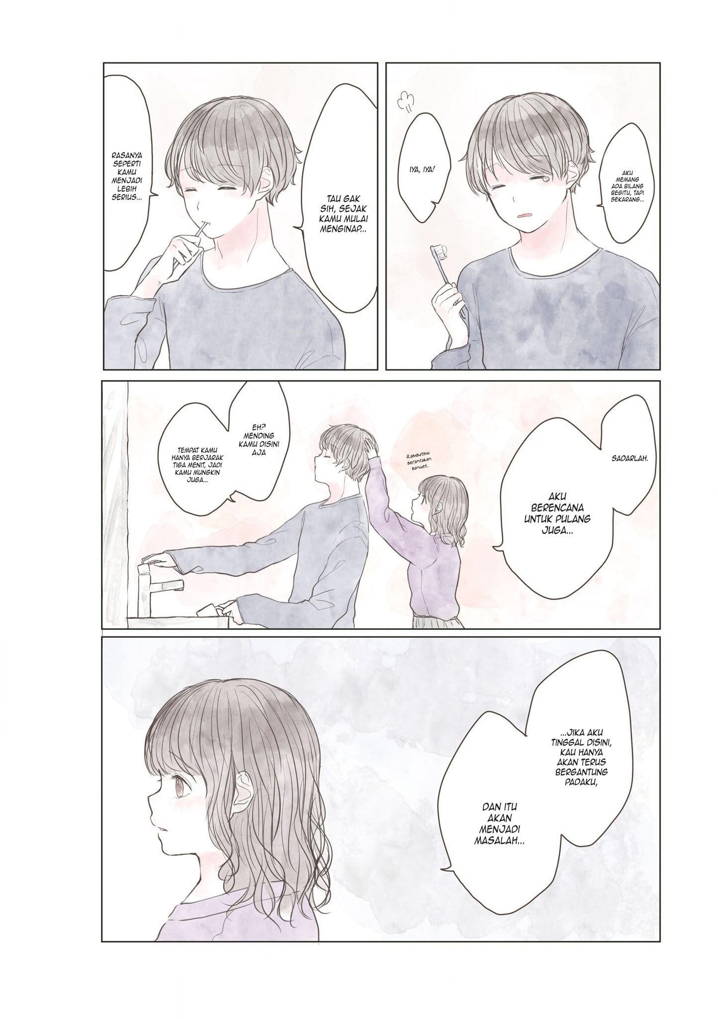 "Watashi ga Inakutemo Shiawase ni Natte Kudasai" Nante, Fuzakenna. Chapter 1 - halaman 7
