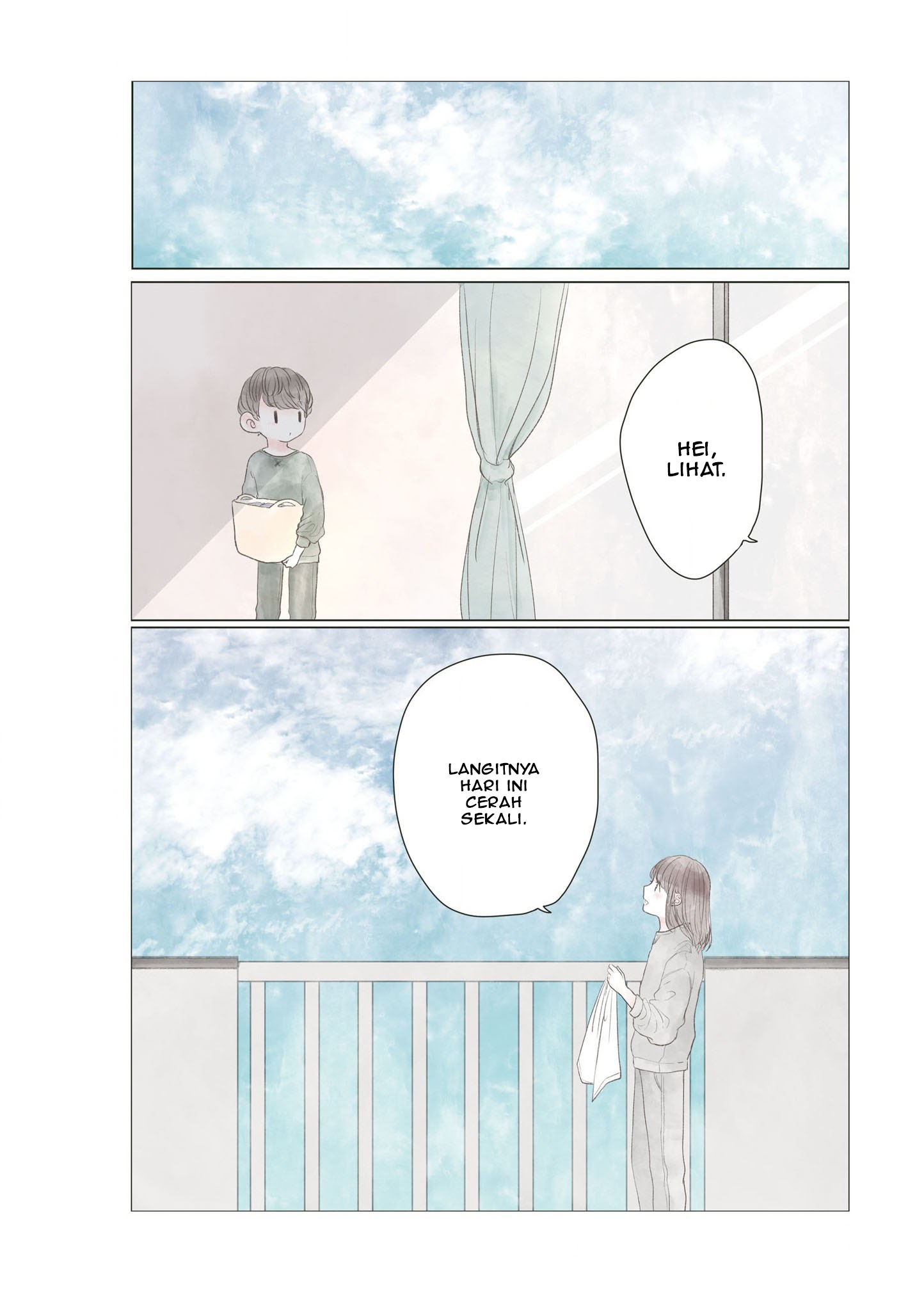"Watashi ga Inakutemo Shiawase ni Natte Kudasai" Nante, Fuzakenna. Chapter 3 - halaman 3
