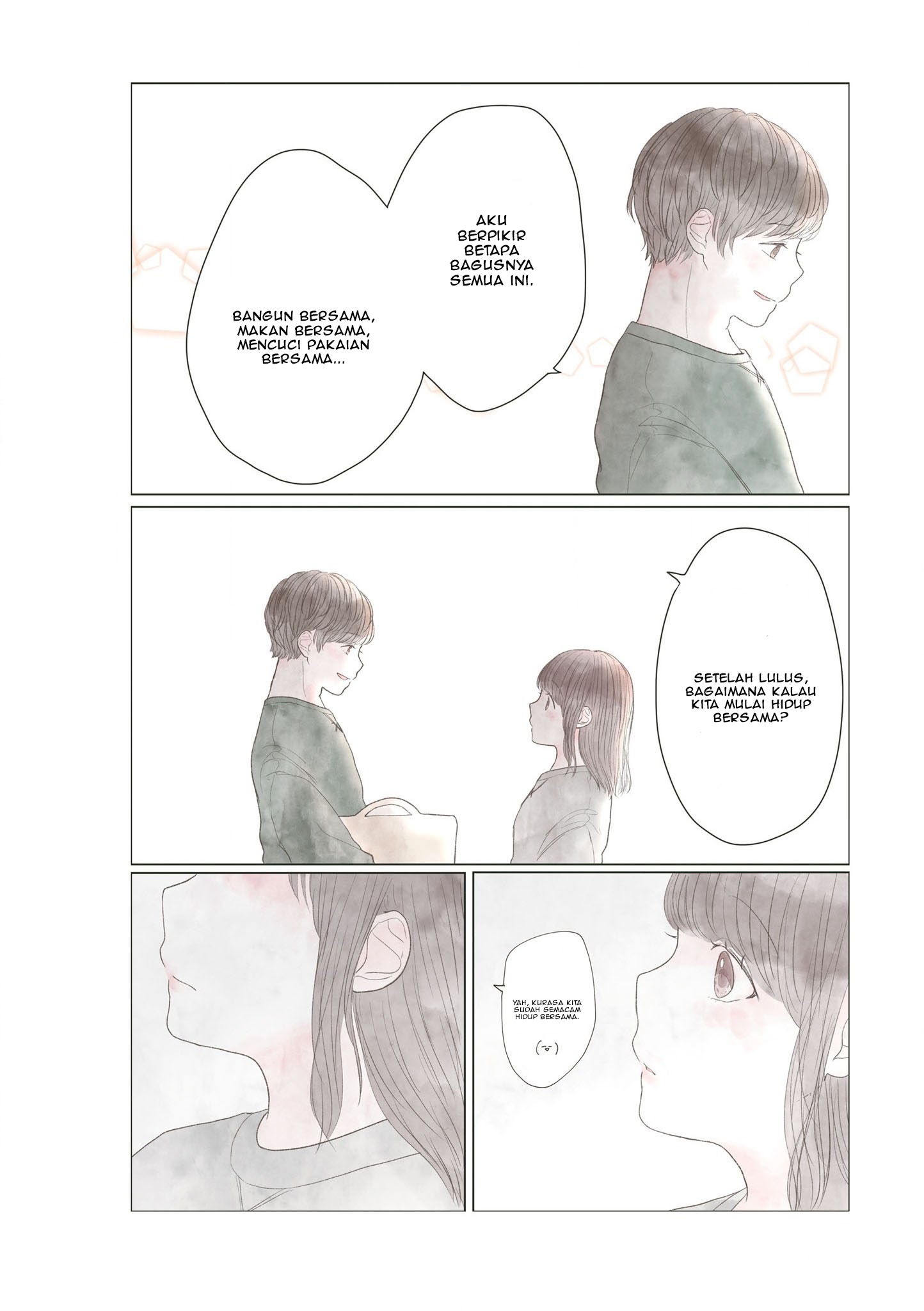 "Watashi ga Inakutemo Shiawase ni Natte Kudasai" Nante, Fuzakenna. Chapter 3 - halaman 5
