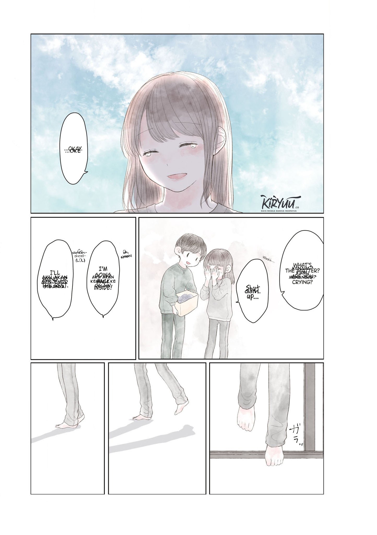"Watashi ga Inakutemo Shiawase ni Natte Kudasai" Nante, Fuzakenna. Chapter 3 - halaman 6