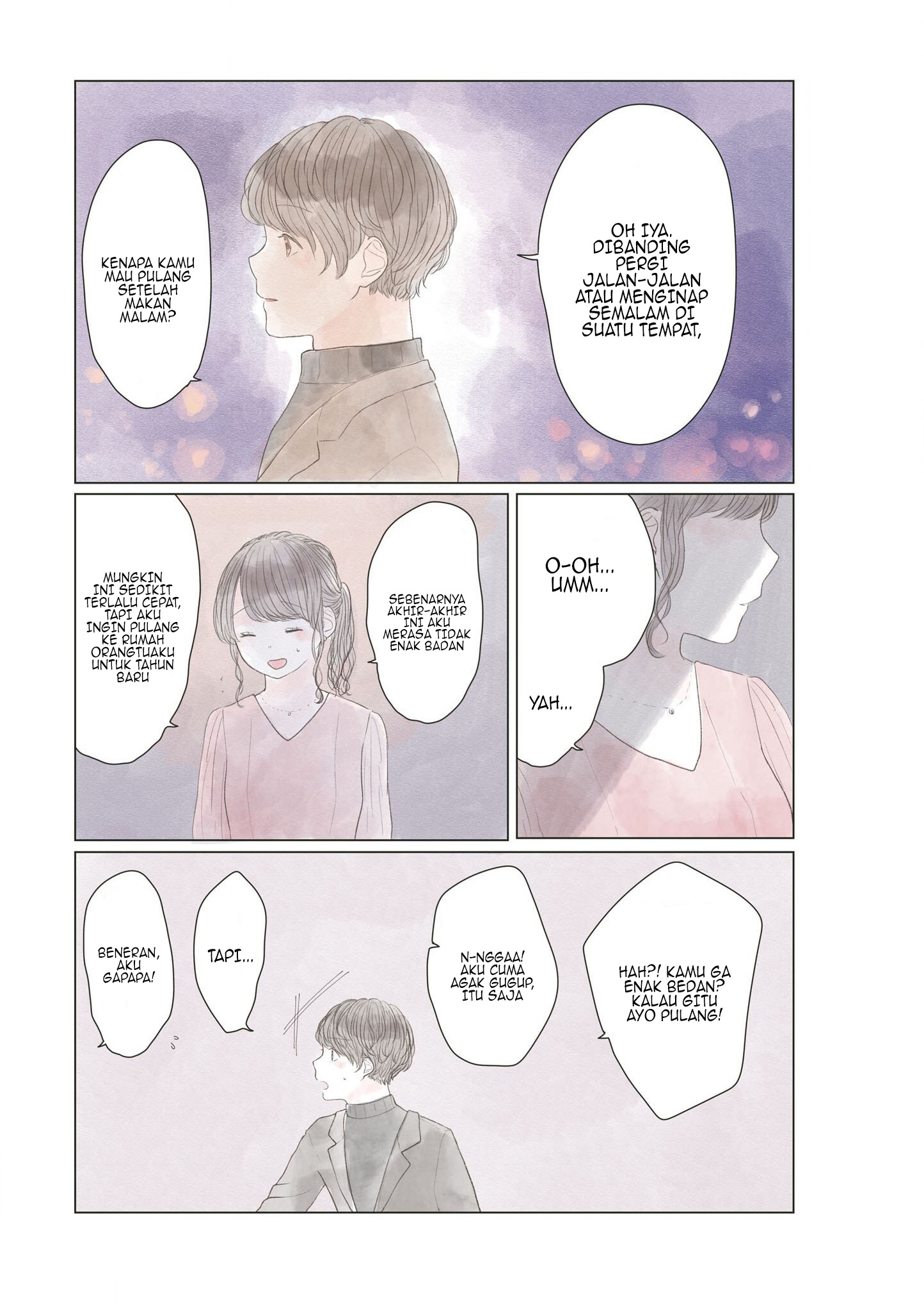 "Watashi ga Inakutemo Shiawase ni Natte Kudasai" Nante, Fuzakenna. Chapter 4 - halaman 8