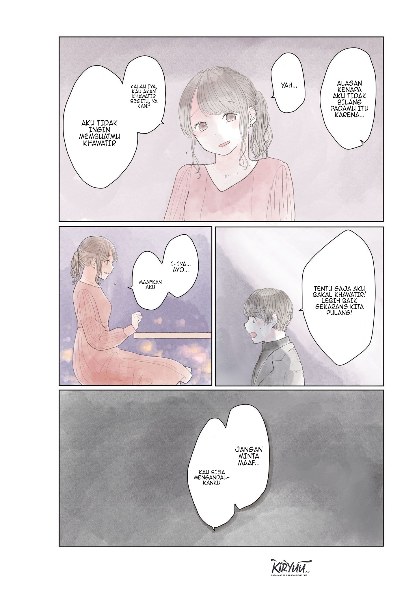"Watashi ga Inakutemo Shiawase ni Natte Kudasai" Nante, Fuzakenna. Chapter 4 - halaman 9