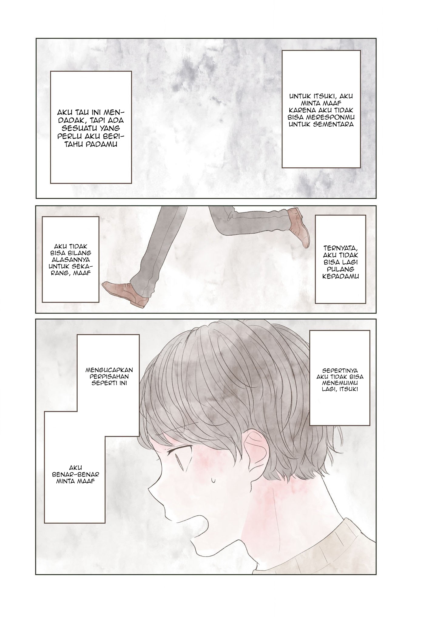 "Watashi ga Inakutemo Shiawase ni Natte Kudasai" Nante, Fuzakenna. Chapter 5 - halaman 5