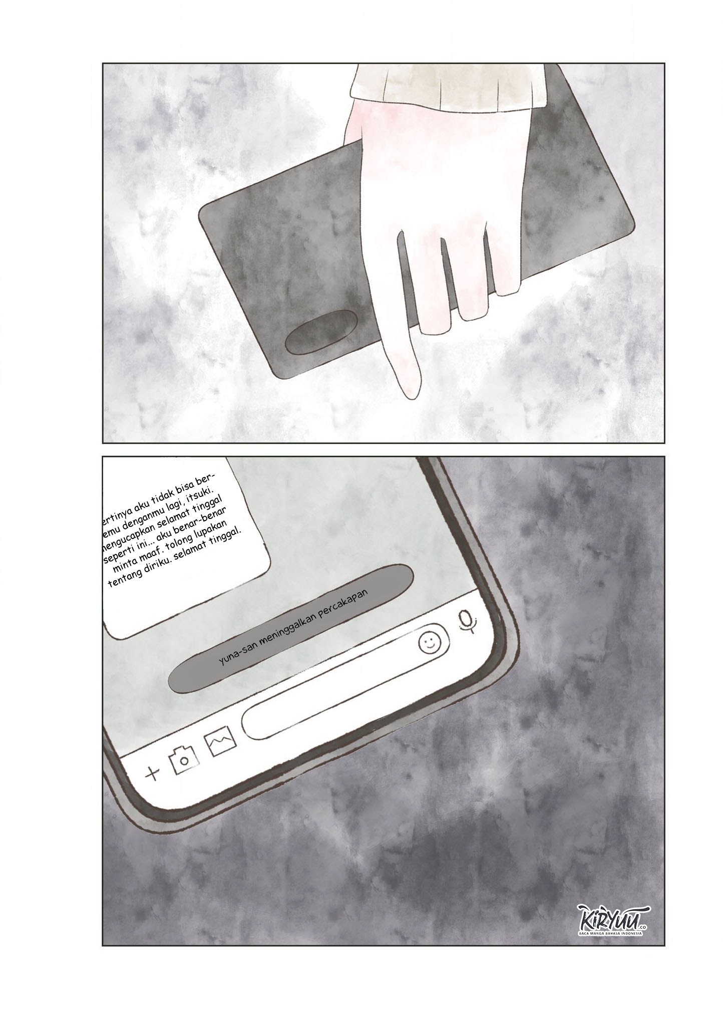 "Watashi ga Inakutemo Shiawase ni Natte Kudasai" Nante, Fuzakenna. Chapter 5 - halaman 8
