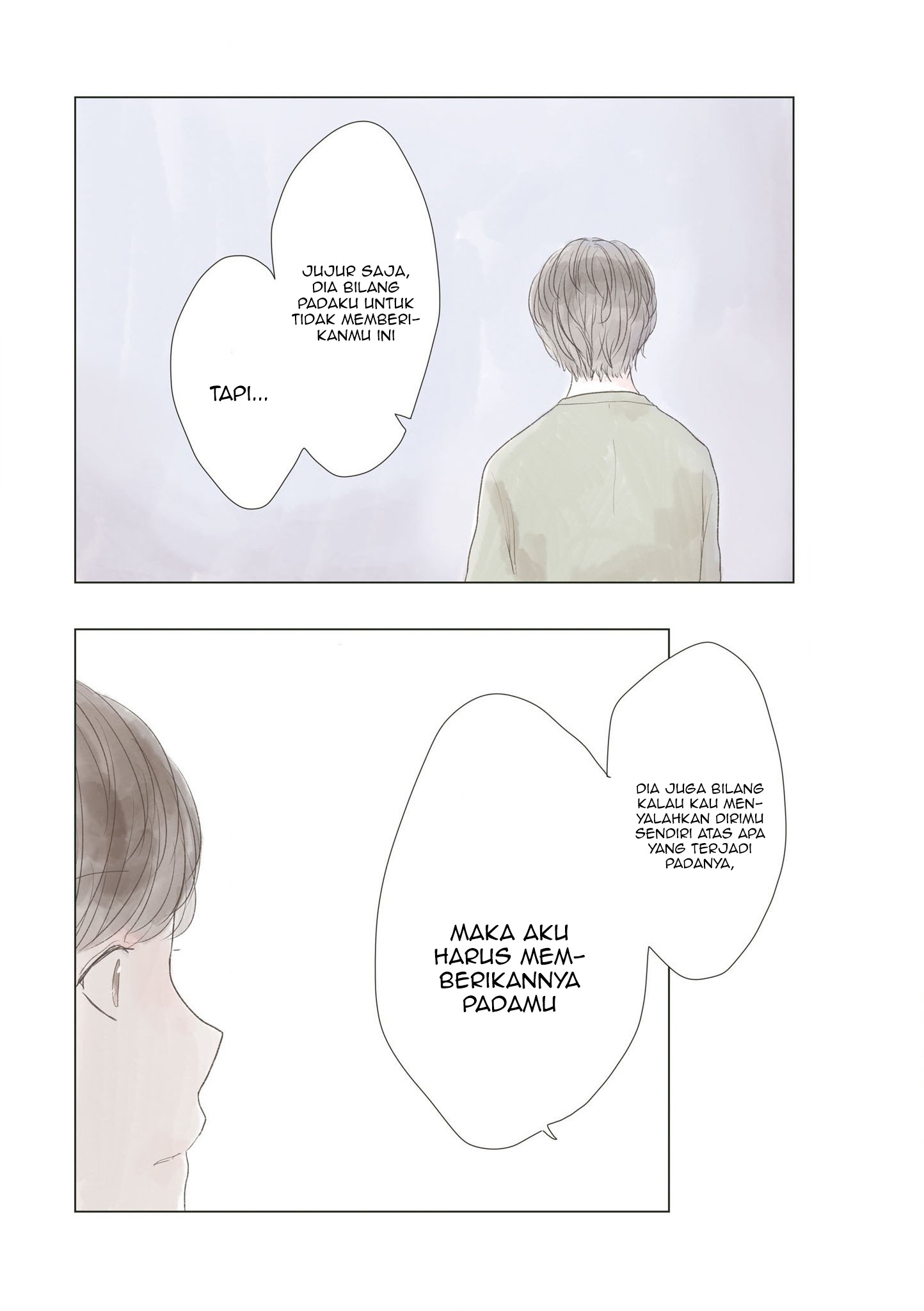 "Watashi ga Inakutemo Shiawase ni Natte Kudasai" Nante, Fuzakenna. Chapter 6 - halaman 1