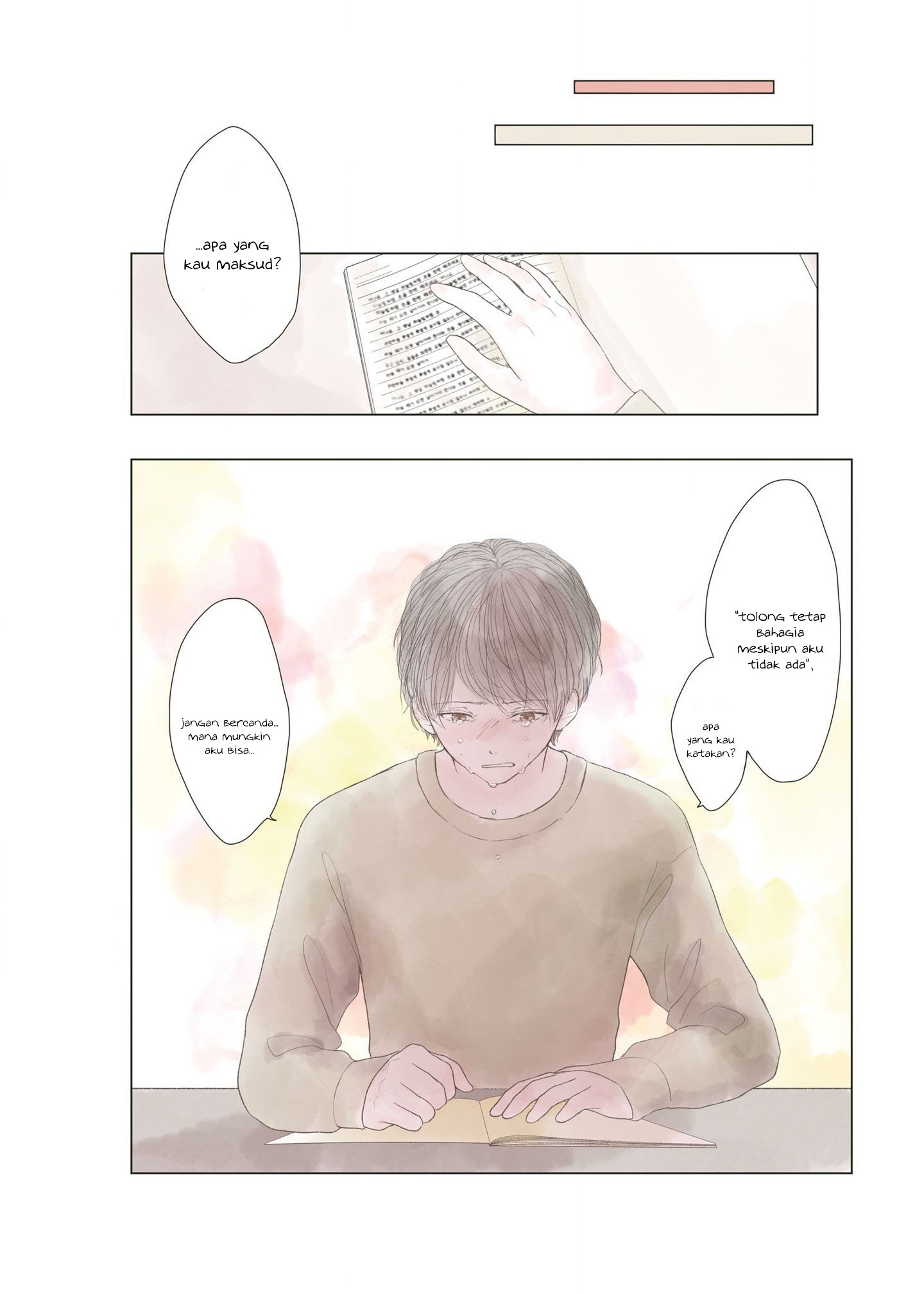 "Watashi ga Inakutemo Shiawase ni Natte Kudasai" Nante, Fuzakenna. Chapter 6 - halaman 8