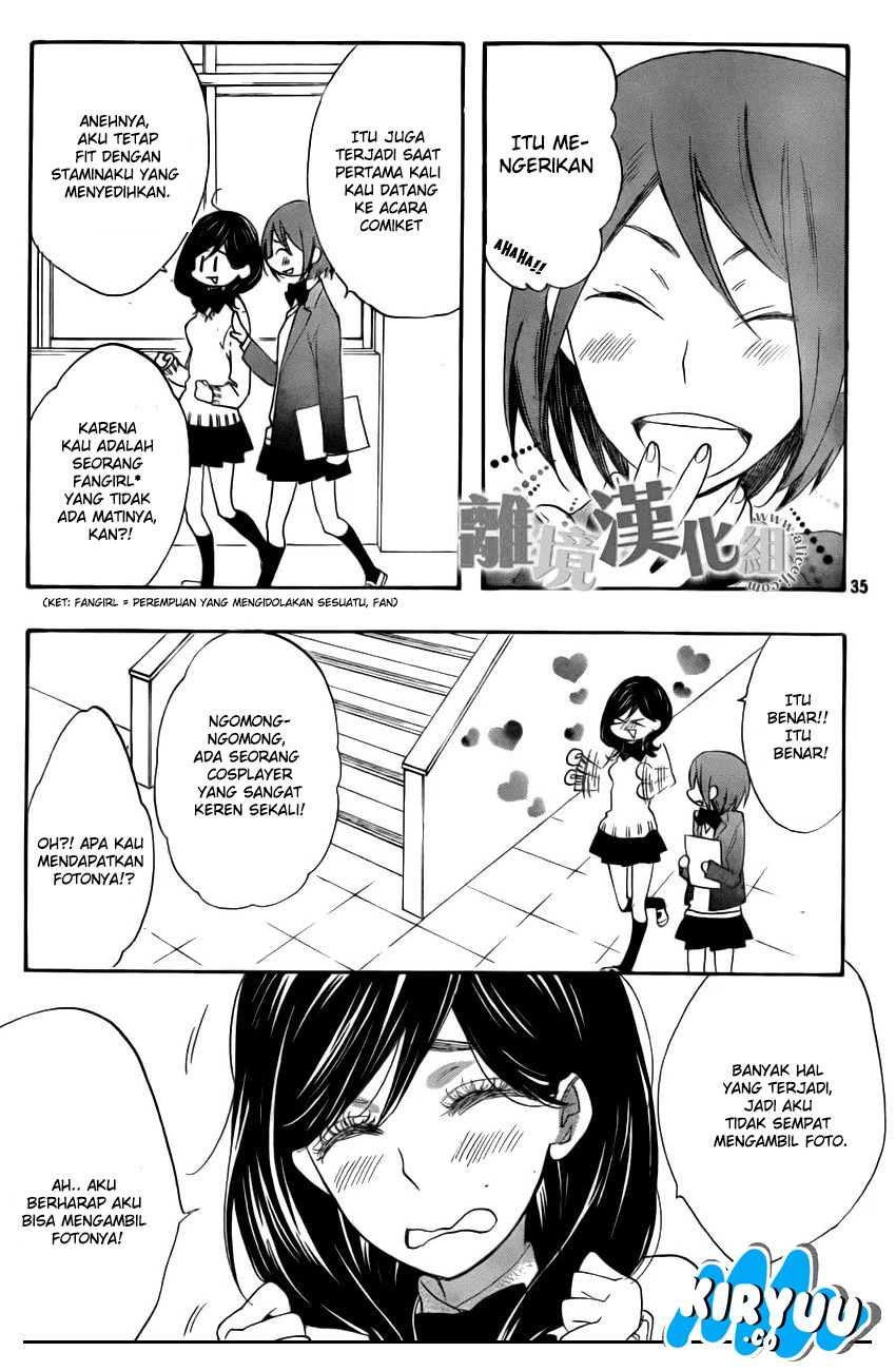 Watashi ga Motete Dousunda Chapter 8 - halaman 35
