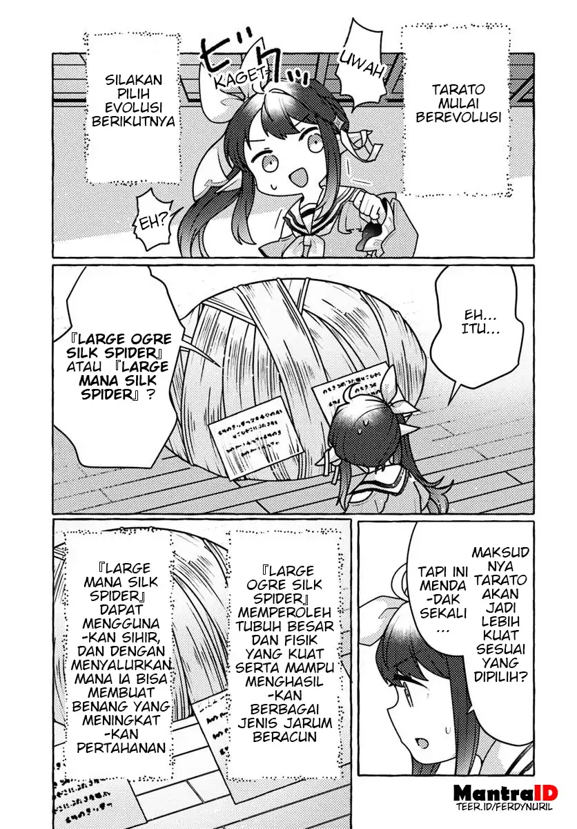 Watashi Kumo na Monster wo Tame Shitanode Chapter 6 - halaman 25