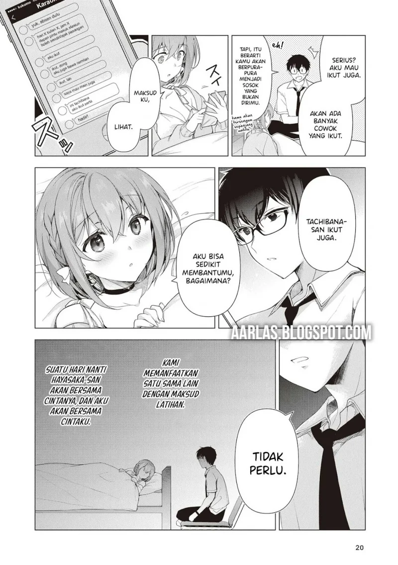 Watashi, Nibanme no Kanojo de Ii kara. Chapter 1 - halaman 19