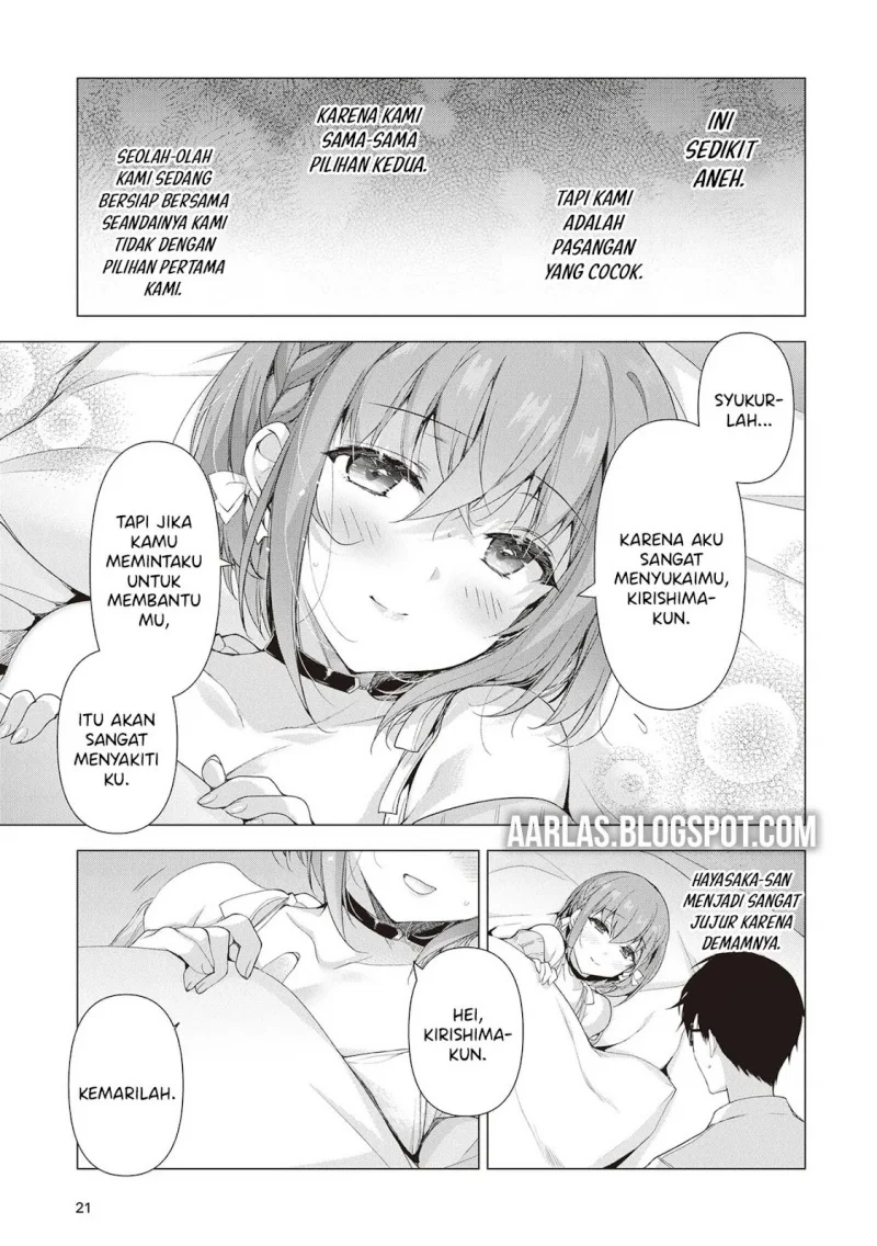 Watashi, Nibanme no Kanojo de Ii kara. Chapter 1 - halaman 20