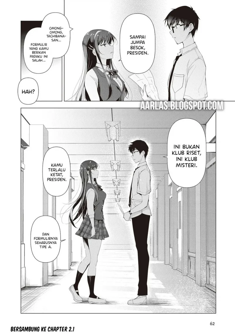 Watashi, Nibanme no Kanojo de Ii kara. Chapter 1 - halaman 61