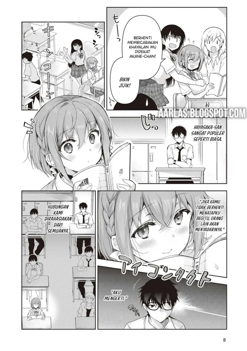Watashi, Nibanme no Kanojo de Ii kara. Chapter 1 - halaman 7