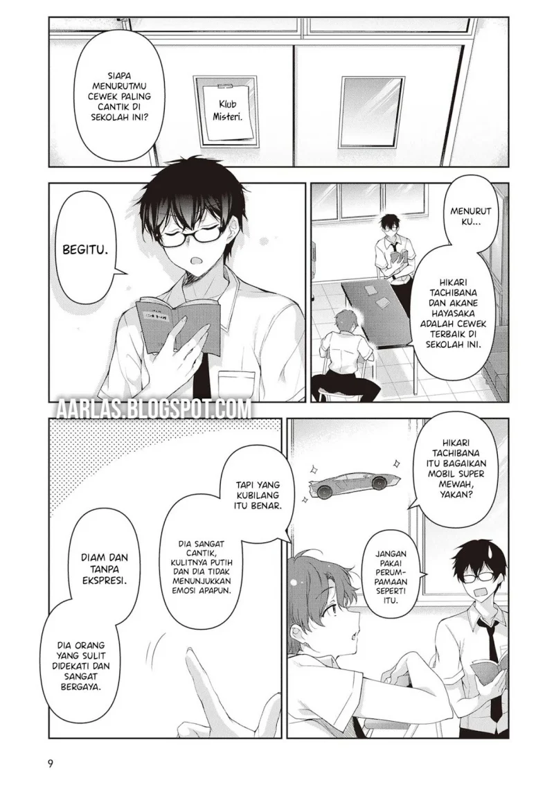 Watashi, Nibanme no Kanojo de Ii kara. Chapter 1 - halaman 8