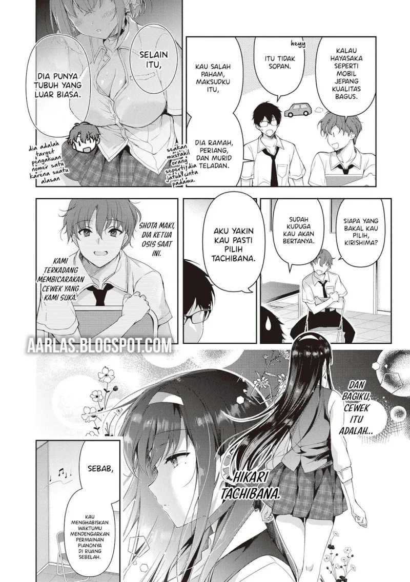 Watashi, Nibanme no Kanojo de Ii kara. Chapter 1 - halaman 9