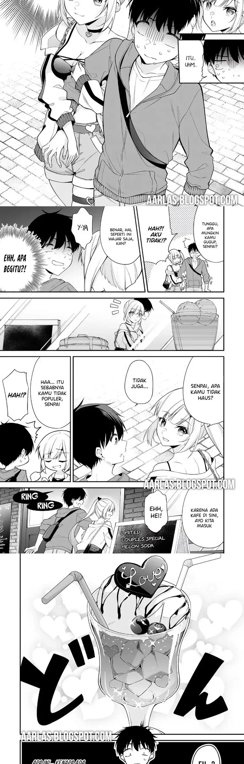 Watashi, Nibanme no Kanojo de Ii kara. Chapter 3.1 - halaman 3