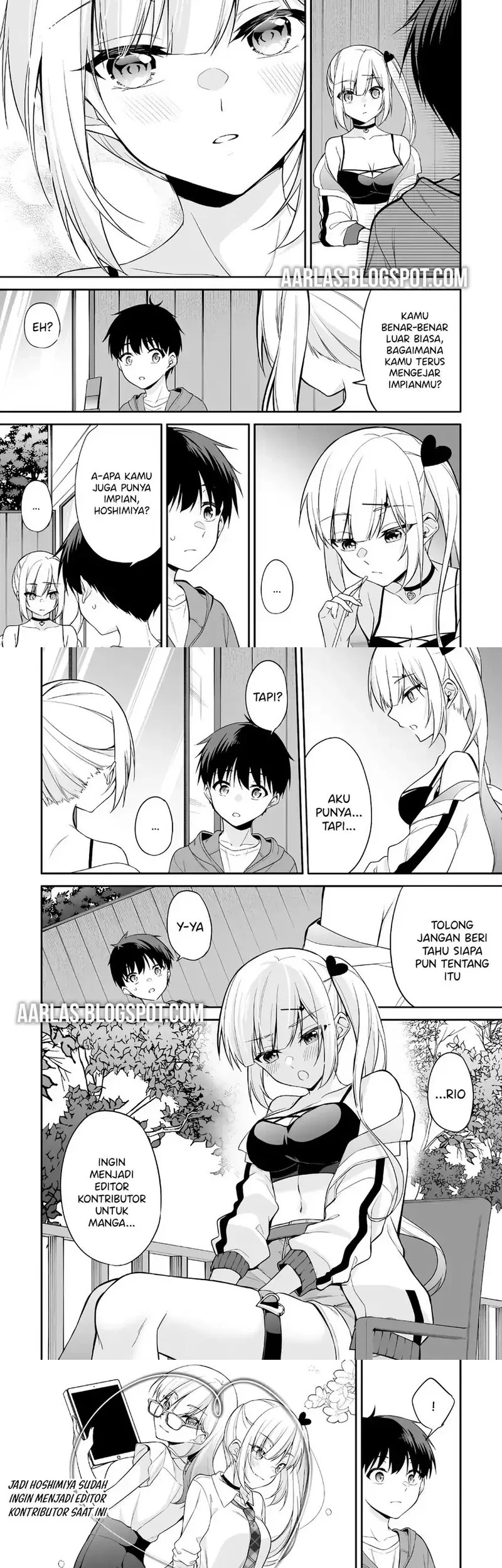 Watashi, Nibanme no Kanojo de Ii kara. Chapter 3.1 - halaman 7