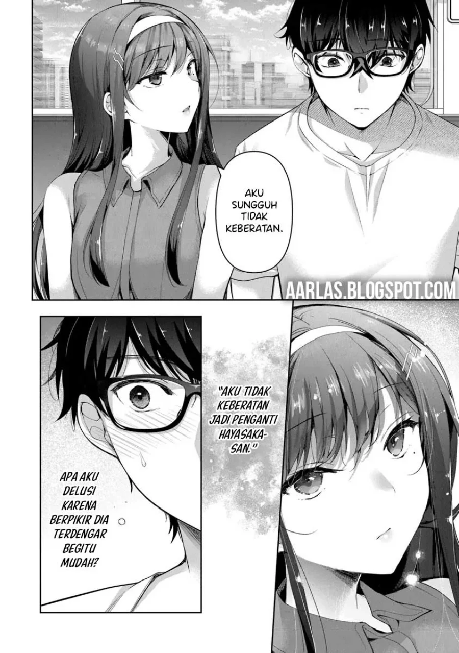 Watashi, Nibanme no Kanojo de Ii kara. Chapter 3.2 - halaman 14