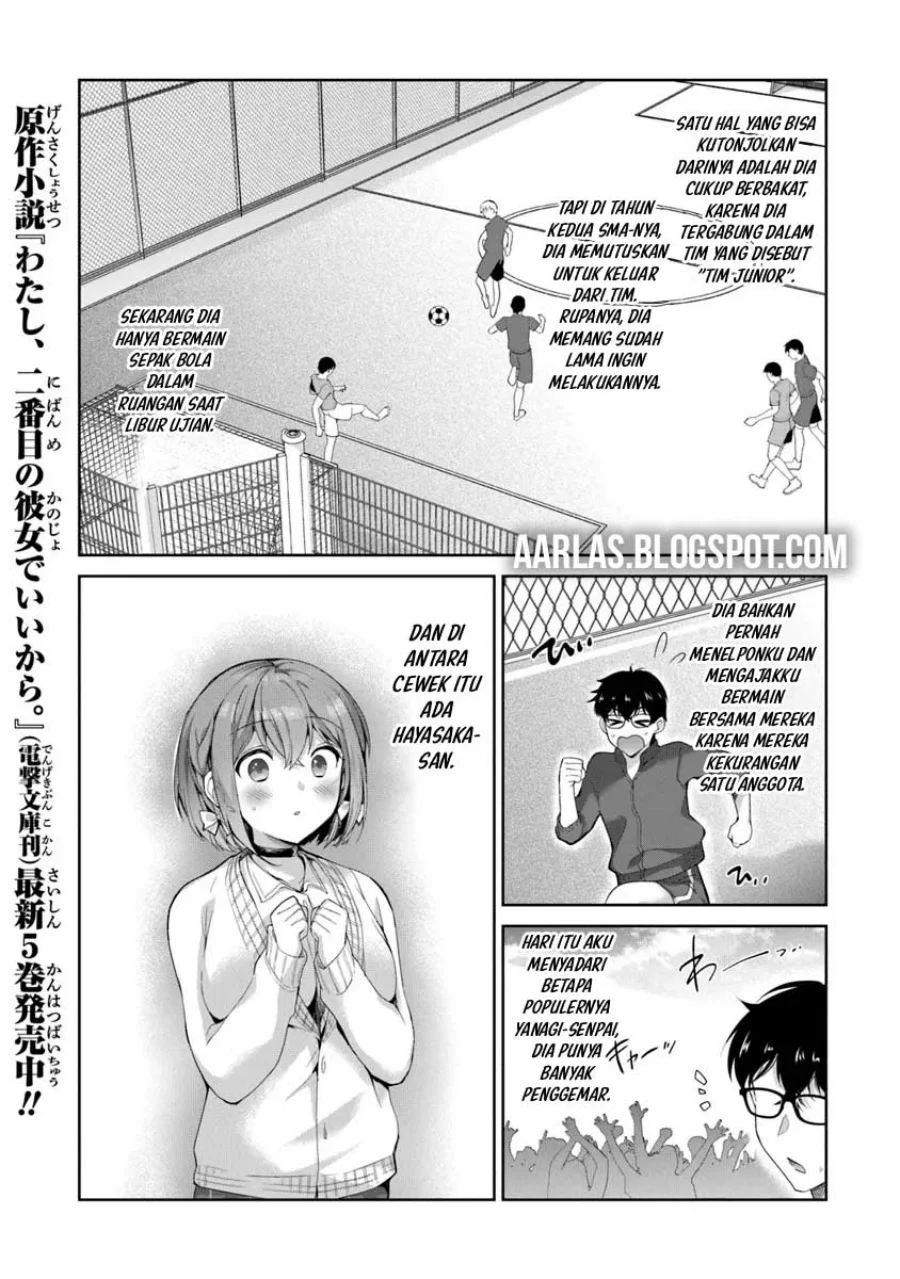 Watashi, Nibanme no Kanojo de Ii kara. Chapter 3.2 - halaman 3