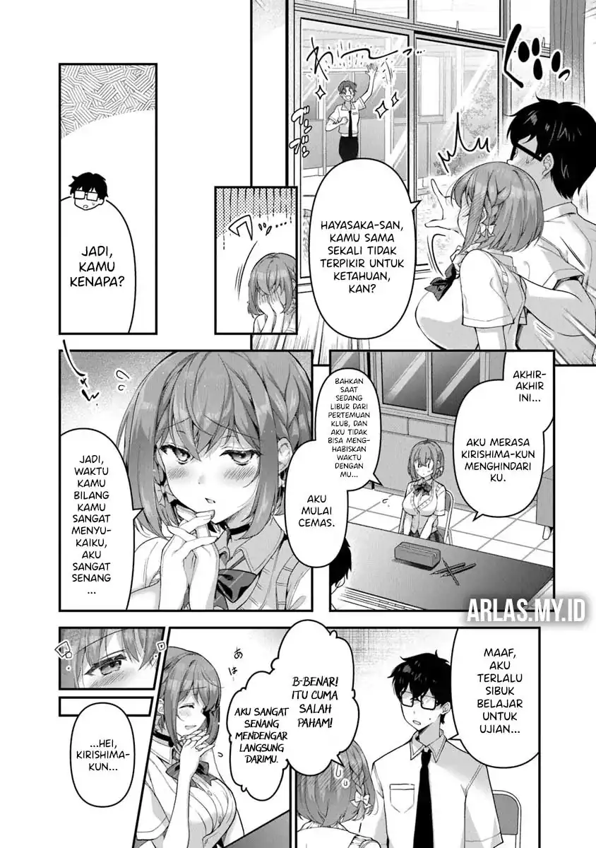 Watashi, Nibanme no Kanojo de Ii kara. Chapter 4.1 - halaman 11
