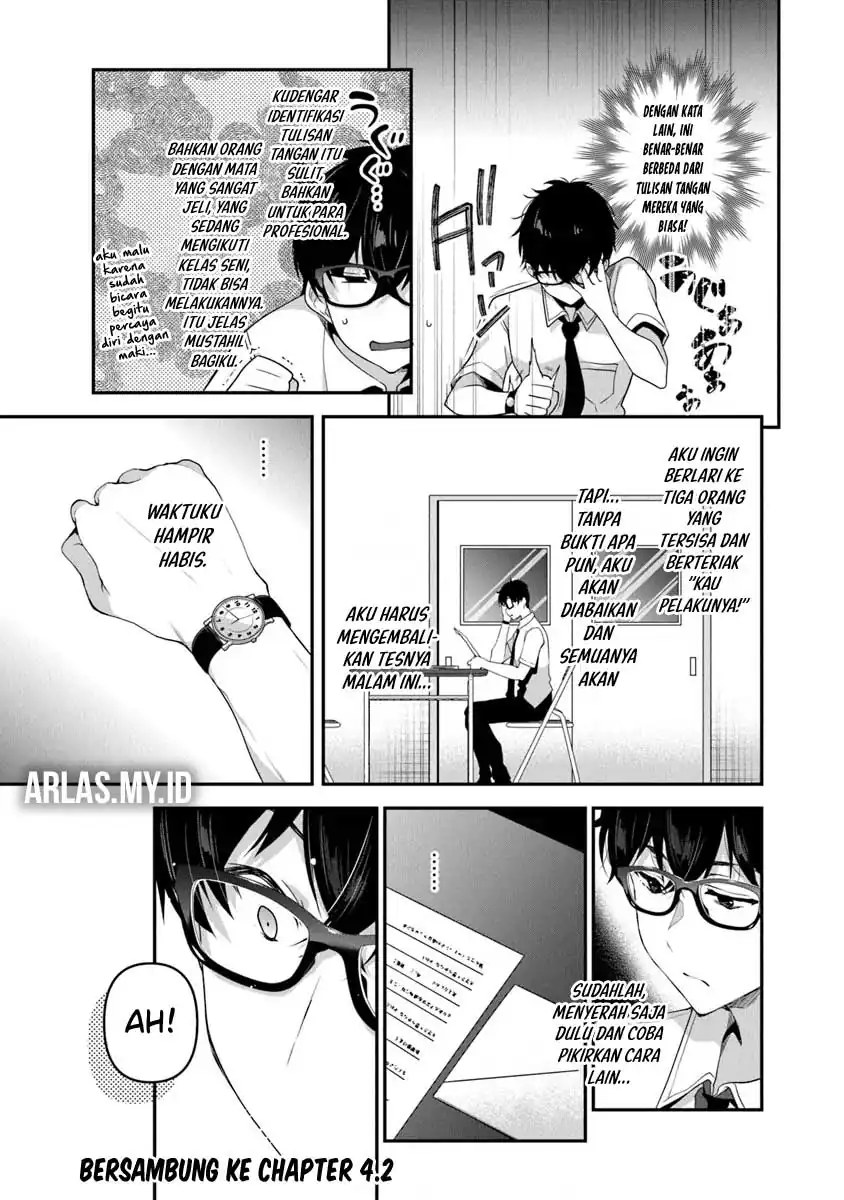 Watashi, Nibanme no Kanojo de Ii kara. Chapter 4.1 - halaman 20