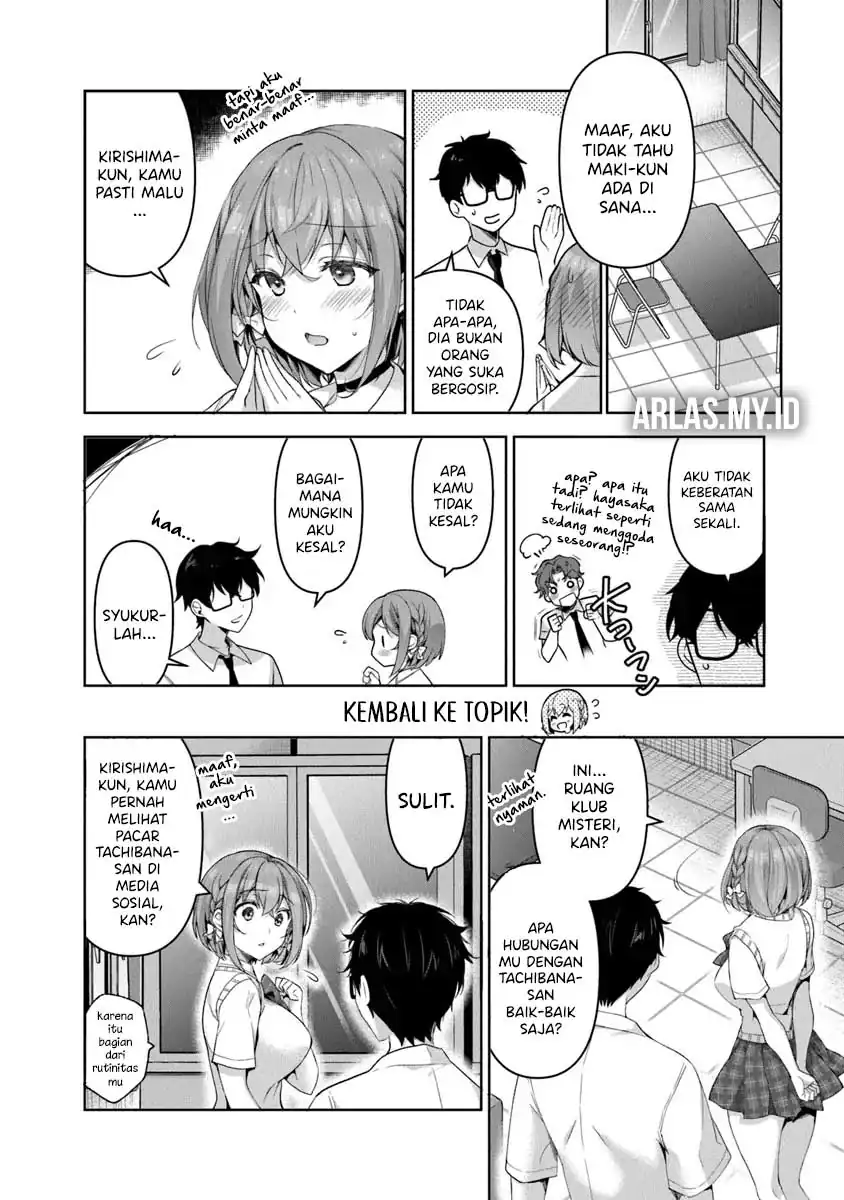 Watashi, Nibanme no Kanojo de Ii kara. Chapter 4.1 - halaman 5