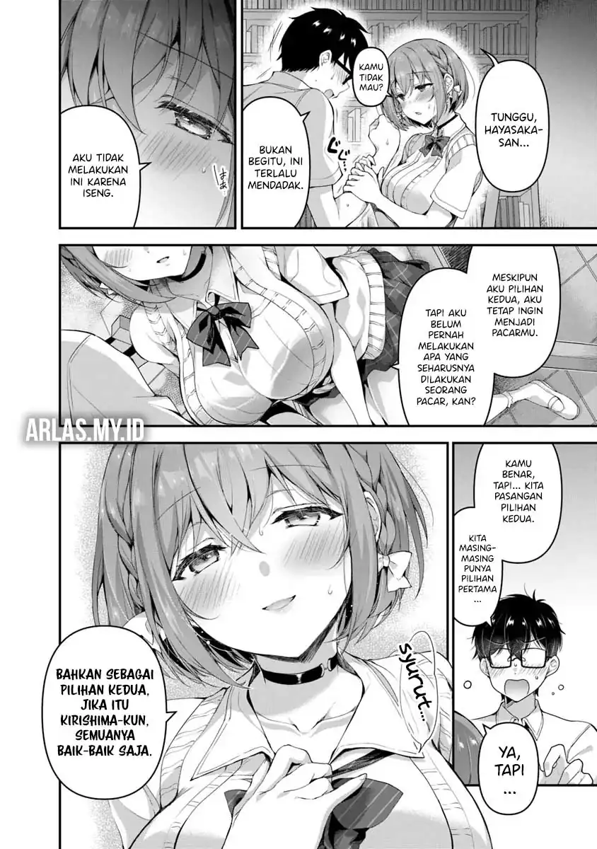 Watashi, Nibanme no Kanojo de Ii kara. Chapter 4.2 - halaman 12