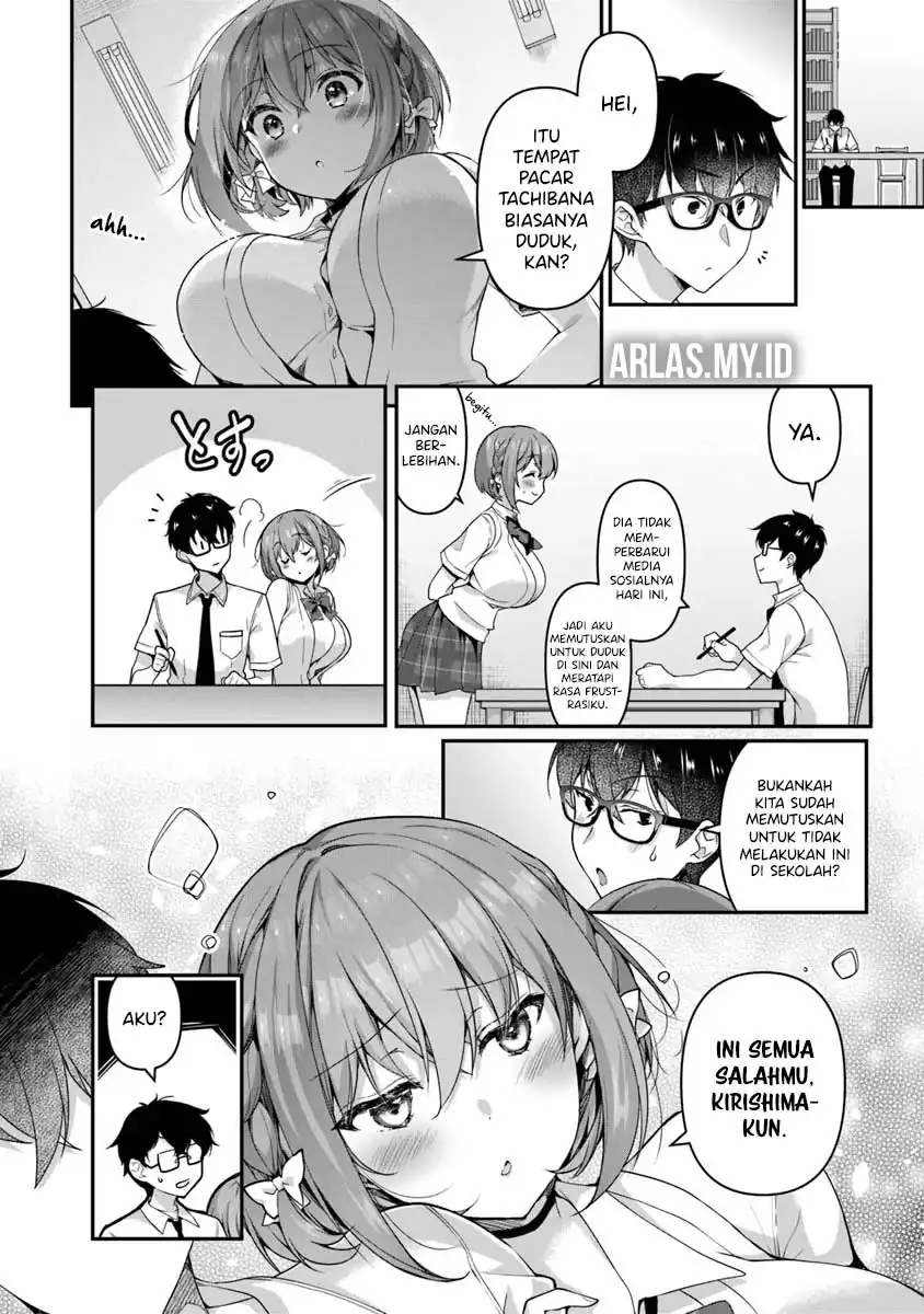 Watashi, Nibanme no Kanojo de Ii kara. Chapter 4.2 - halaman 8
