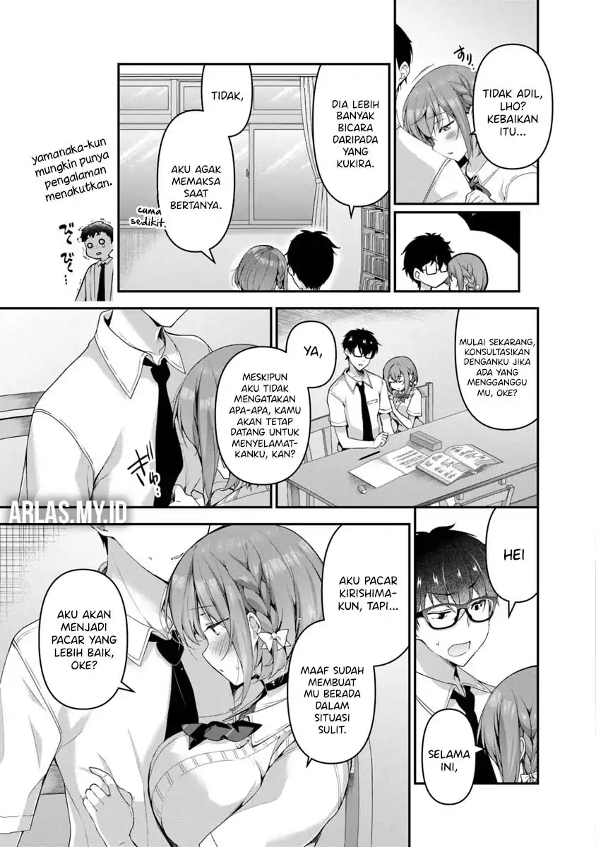 Watashi, Nibanme no Kanojo de Ii kara. Chapter 4.2 - halaman 9