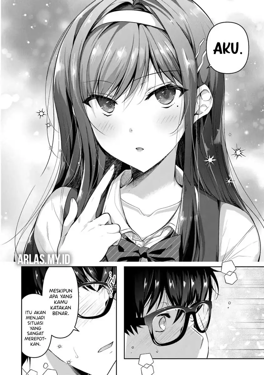 Watashi, Nibanme no Kanojo de Ii kara. Chapter 5.1 - halaman 17