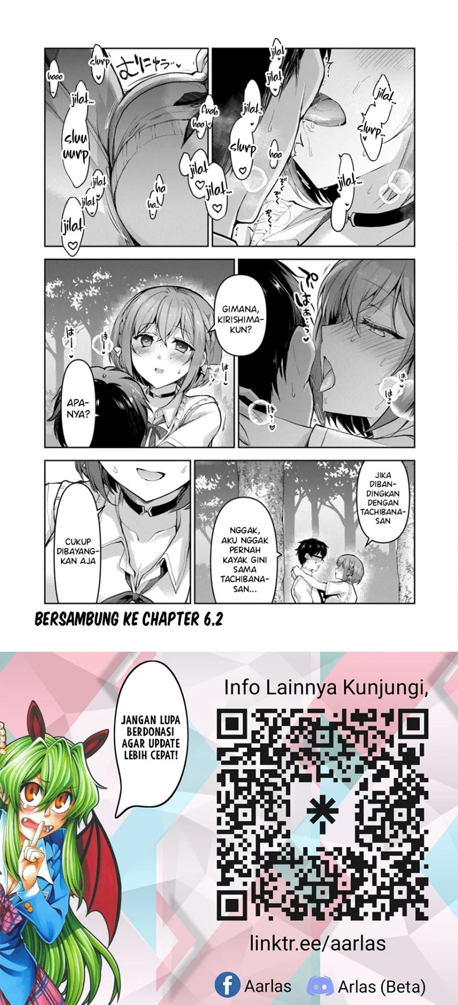 Watashi, Nibanme no Kanojo de Ii kara. Chapter 6.1 - halaman 20