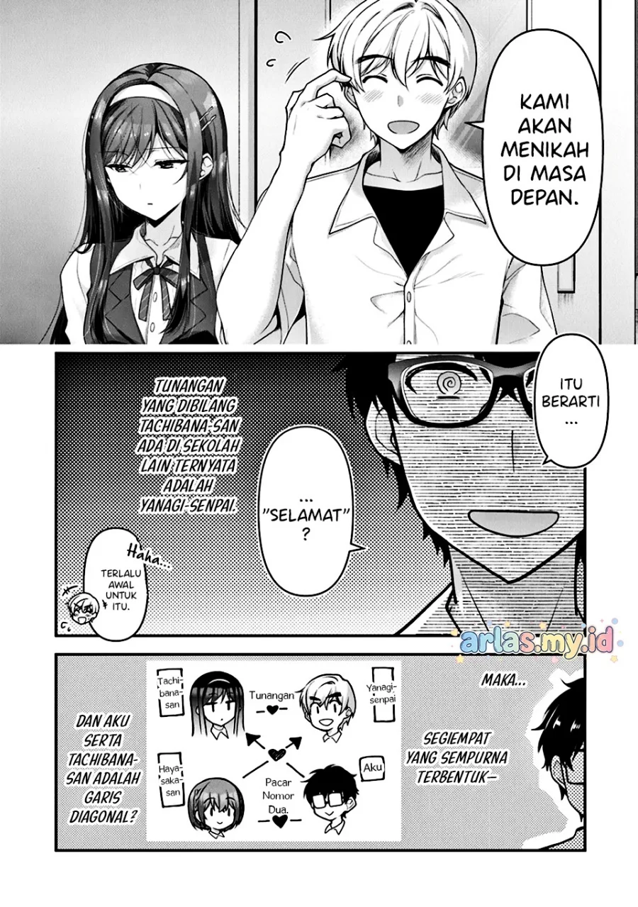 Watashi, Nibanme no Kanojo de Ii kara. Chapter 6.3 - halaman 18