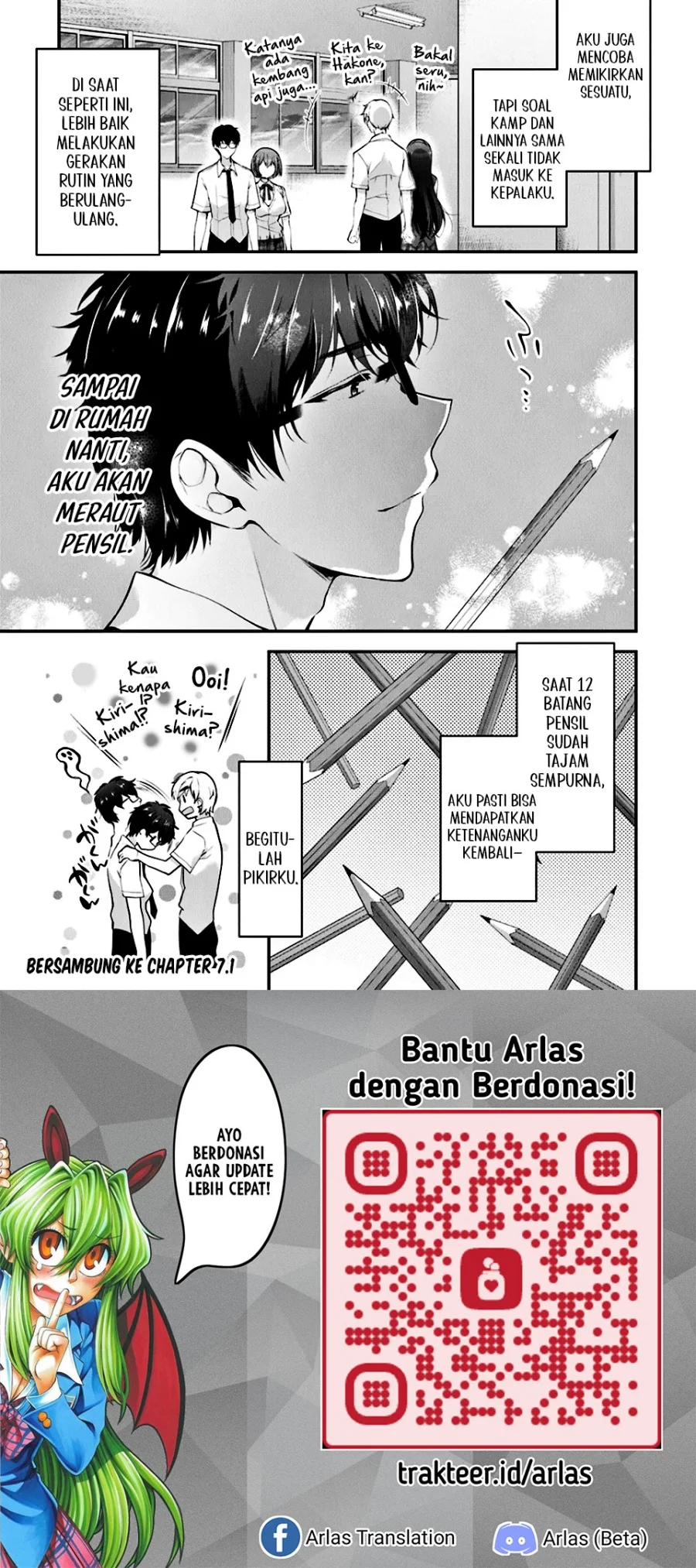 Watashi, Nibanme no Kanojo de Ii kara. Chapter 6.3 - halaman 20