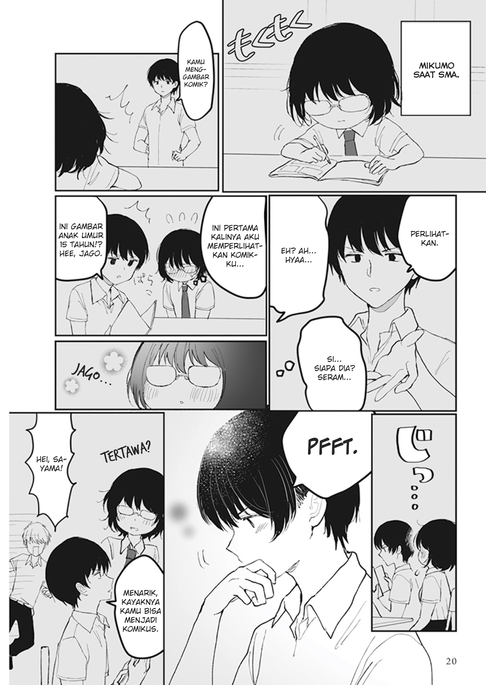 Watashi no Hajimete, Kimi ni Agemasu. Chapter 1.2 - halaman 7