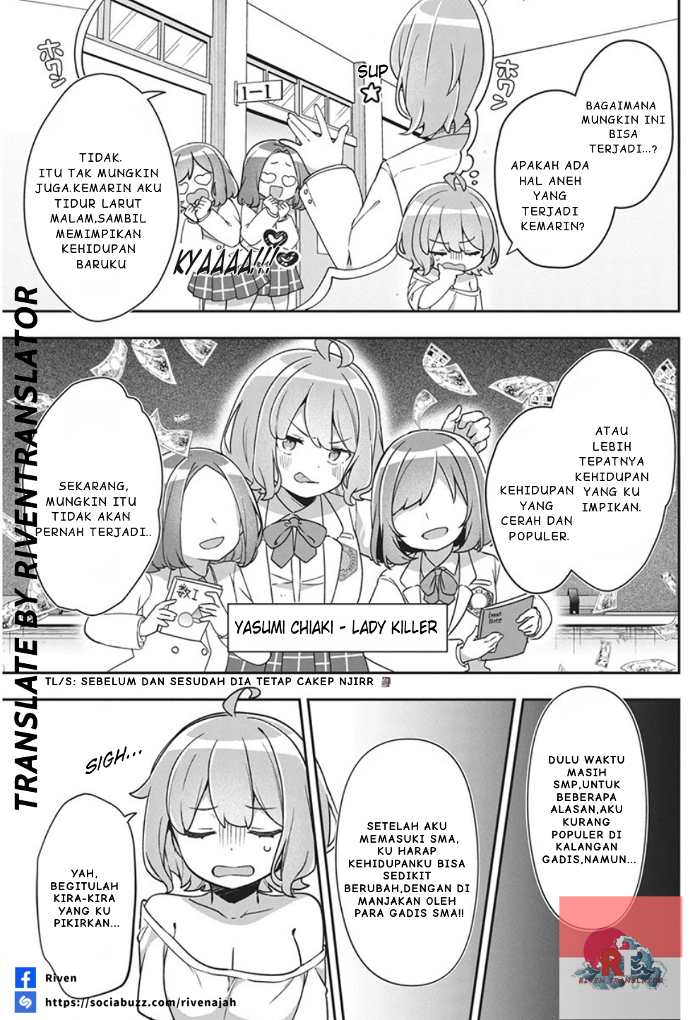 Watashi no Hatsukoi wa Hazukashisugite Darenimo Ienai Chapter 1 - halaman 6