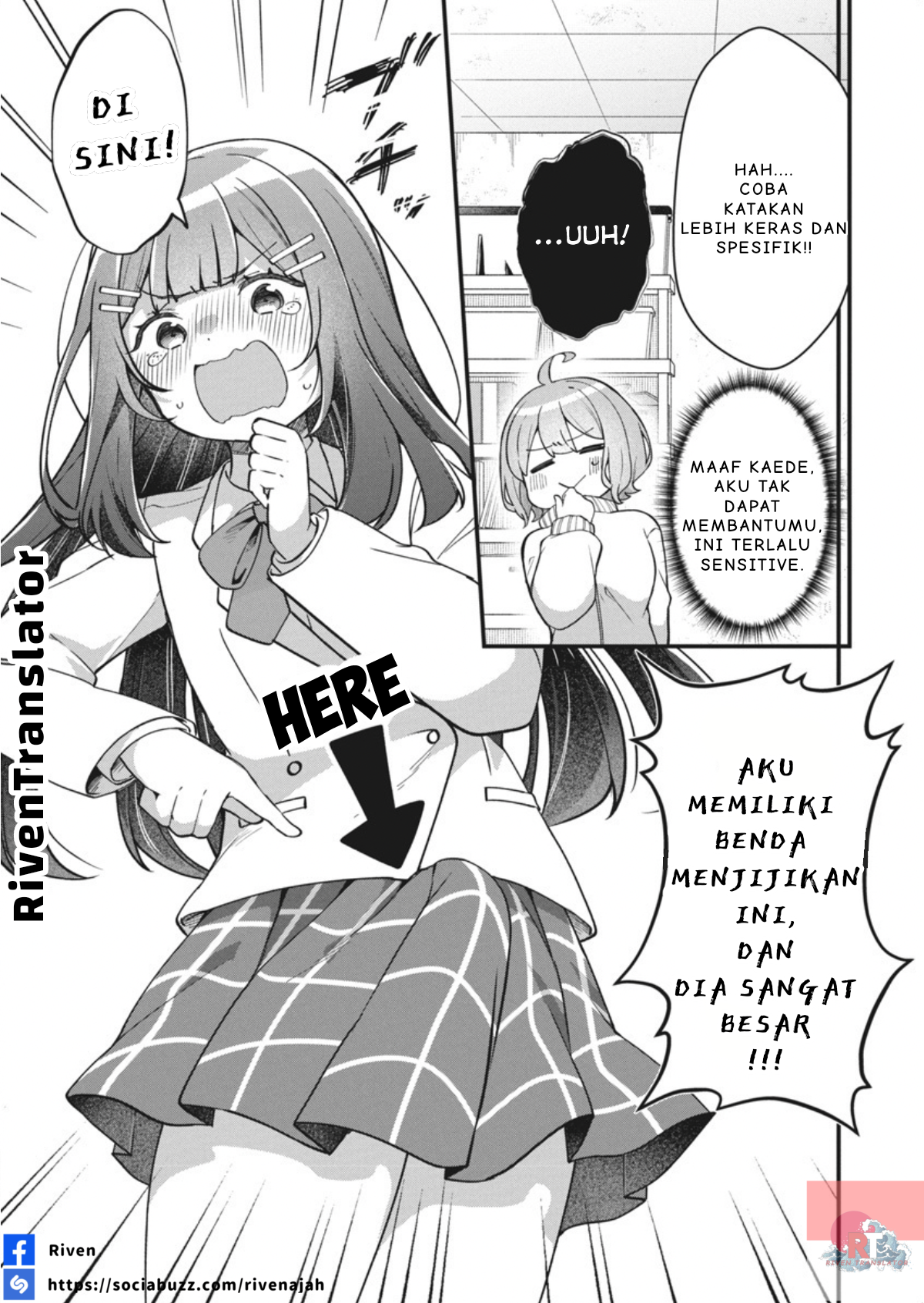 Watashi no Hatsukoi wa Hazukashisugite Darenimo Ienai Chapter 2 - halaman 13