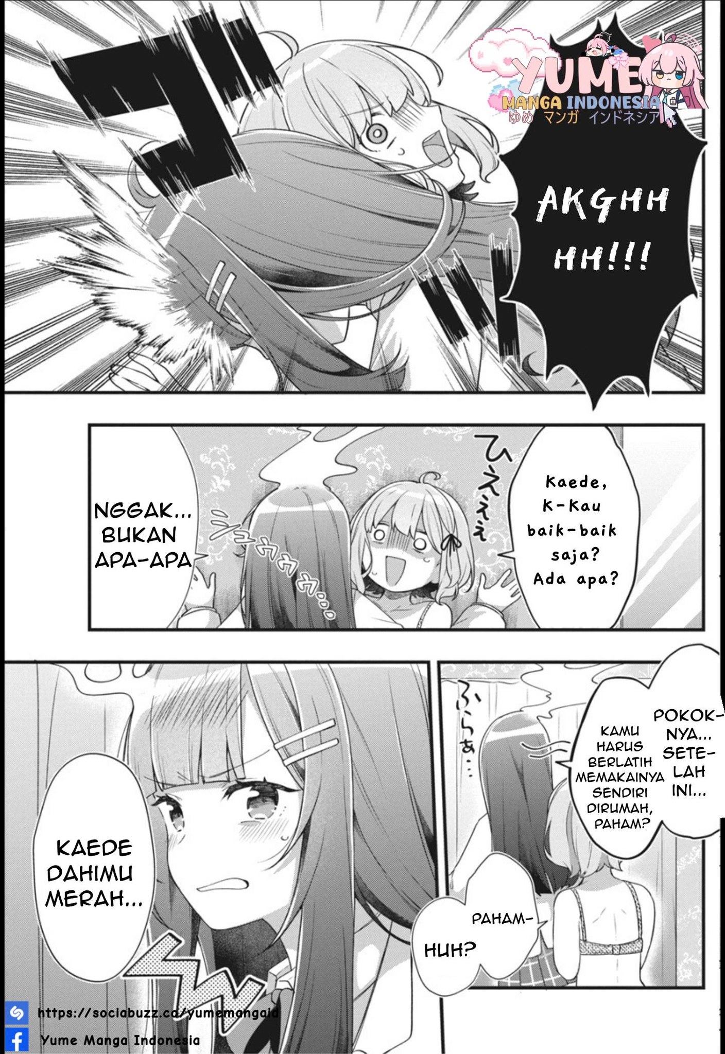 Watashi no Hatsukoi wa Hazukashisugite Darenimo Ienai Chapter 7 - halaman 6
