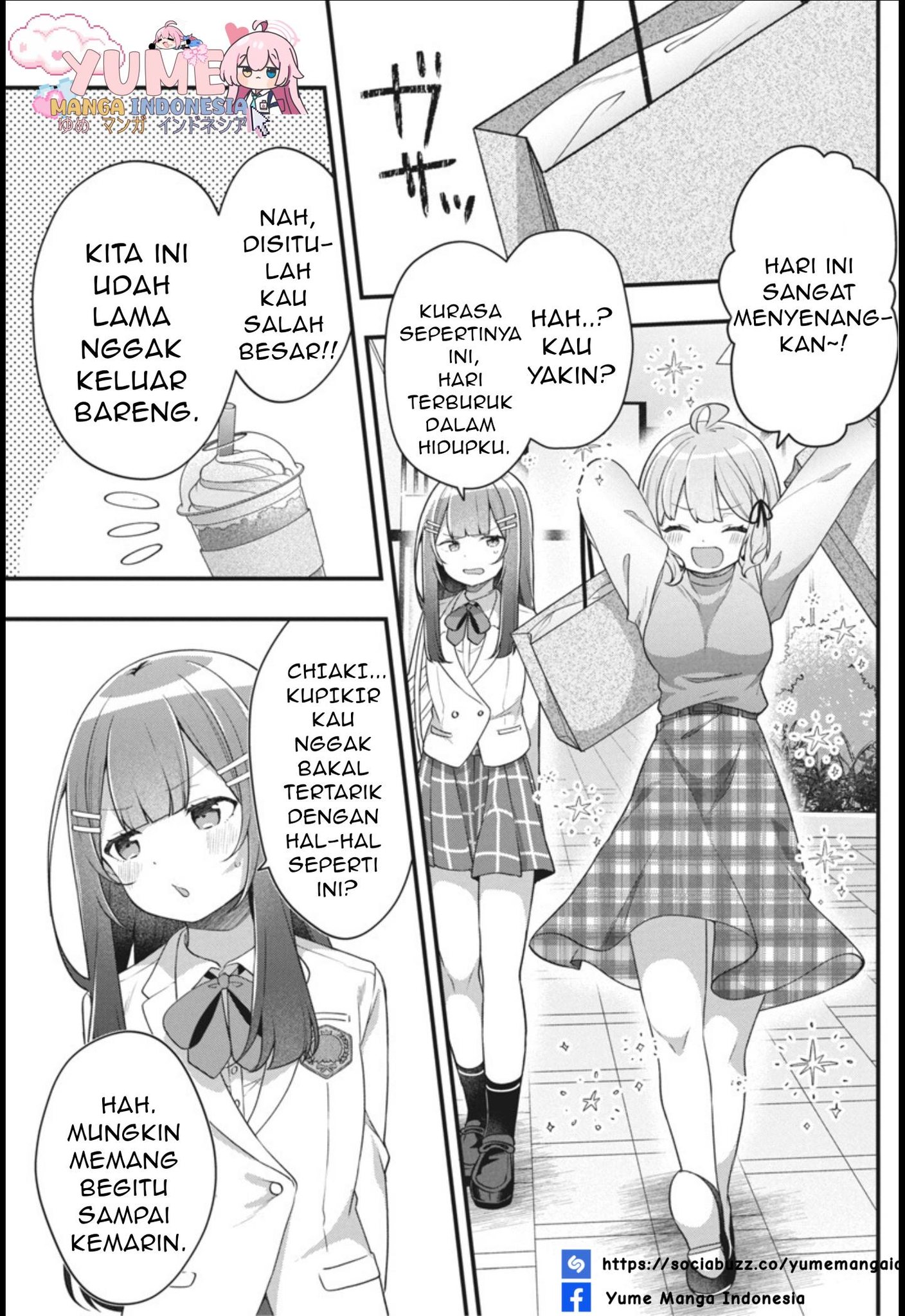 Watashi no Hatsukoi wa Hazukashisugite Darenimo Ienai Chapter 7 - halaman 8