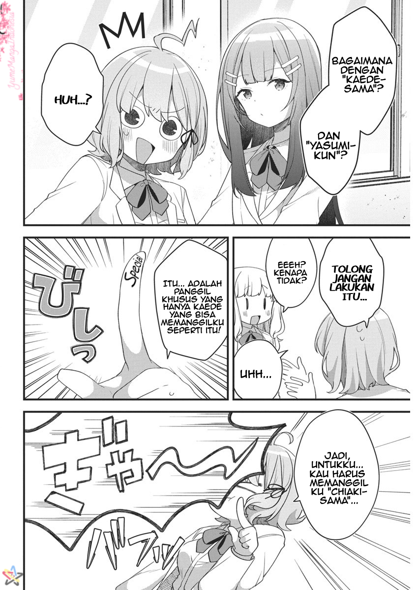 Watashi no Hatsukoi wa Hazukashisugite Darenimo Ienai Chapter 8 - halaman 18