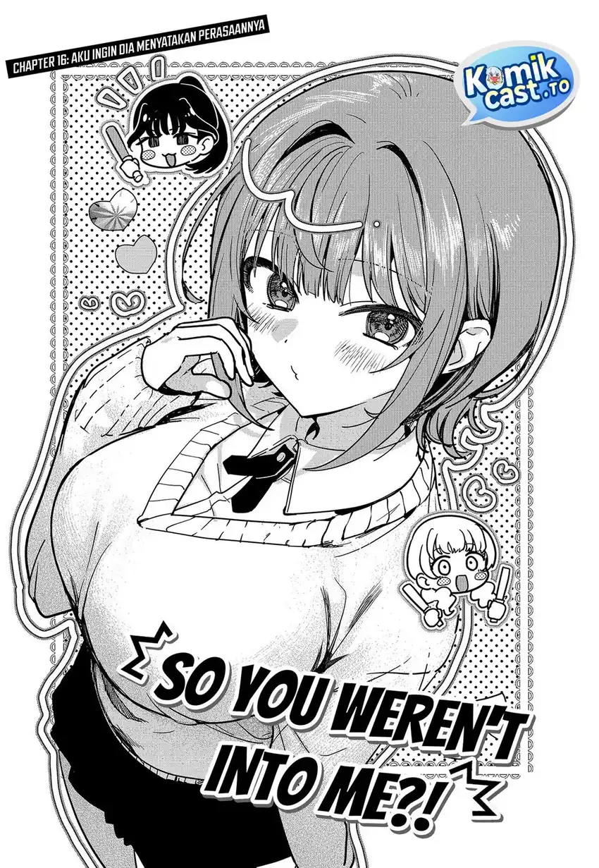 Watashi no Koto Suki ja Nakatta no ka yo!? Chapter 16 - halaman 4