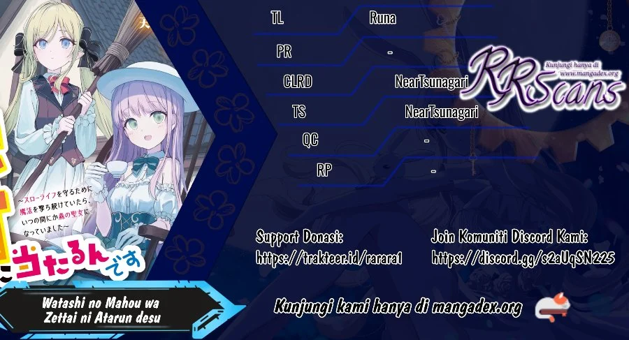 Watashi no Mahou wa Zettai ni Atarun desu Chapter 6 - halaman 1