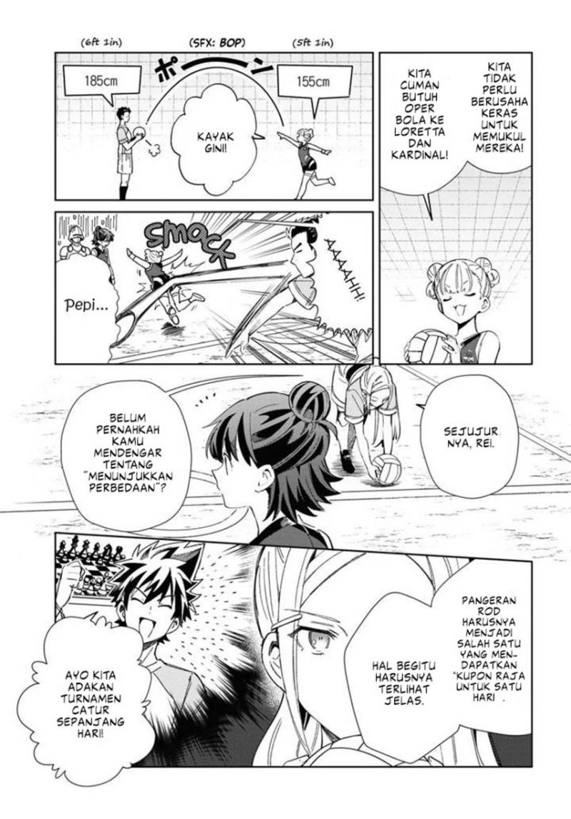 Watashi no Oshi wa Akuyaku Reijou. Chapter 35 - halaman 22